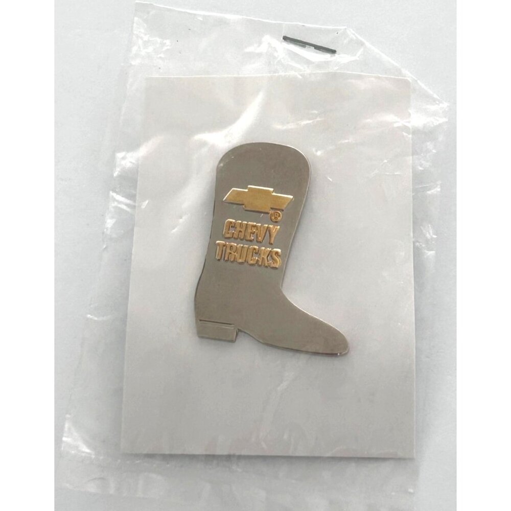 Chevy Trucks Boot Shaped Lapel Pin Employee Advertising Promo New